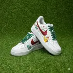 Custom Pokémon Christmas Nike Air Force 1s - Handmade Holiday Gift Sneakers