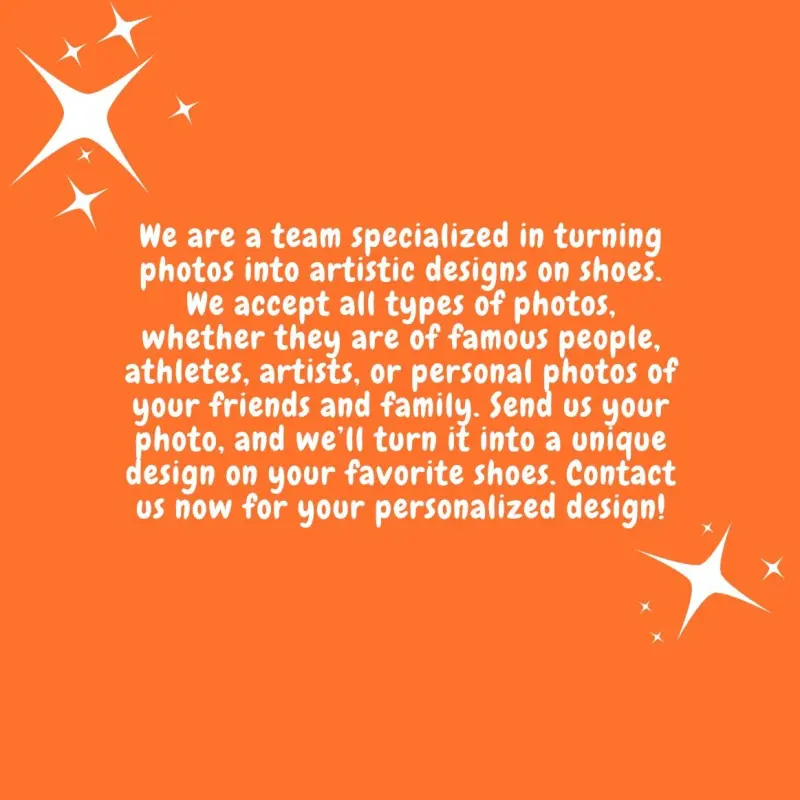 Personalized Sneakers – Send Your Picture, We Paint Your Story