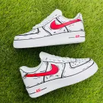 Cartoon Style Custom Air Force 1 | Hand-Painted Comic Sneakers