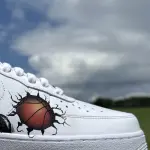 Custom Cartoon Mashup Air Force 1 Sneakers – Hand-Painted Pop Culture Shoes | Mario, Simpsons, Back to the Future by JadoreArt